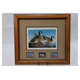 Terry Redlin Signed Proof - Minnesota DNR 1981 Migratory Waterfowl Stamp 29/390