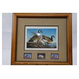 Terry Redlin Signed Proof - Minnesota DNR 1981 Migratory Waterfowl Stamp 29/390