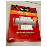 Scotch Thermal Laminating Pouches