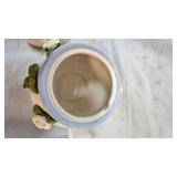 Nesting Chicken Top, Teleflora Teapot, Glass Gravy Boat