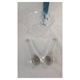 Steak Knife Set, Cookie Jar, Crystal Candy Bowls