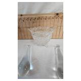 Steak Knife Set, Cookie Jar, Crystal Candy Bowls