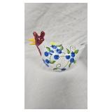 John Deere Model A Tractor Replica, Gass Vase