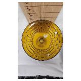 Amber Pedastal Compote, Serving dishes and Candy Dishes as Pictured