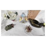 Telefora Duck Planter, Vase wit Handle,