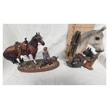 Chimney Lamp, Candle Holders, Metal Coin Bank(Merchantile Trust Company)