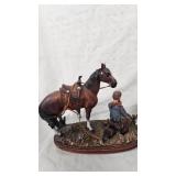 Chimney Lamp, Candle Holders, Metal Coin Bank(Merchantile Trust Company)