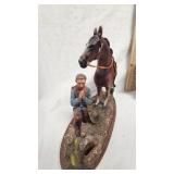 Chimney Lamp, Candle Holders, Metal Coin Bank(Merchantile Trust Company)