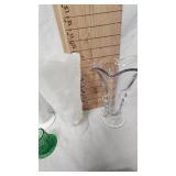 Milk Glass Vases, Candleholder