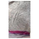 Tablecoth and Planter Lot as shown