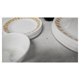 Corelle Dishes with Coca Cola Platter