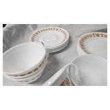 Corelle Dishes with Coca Cola Platter