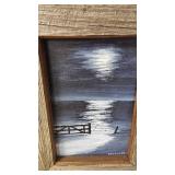 Kincade Christmas Clock, Pictures, Pewter Candleholders