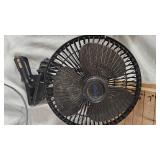 Wood Cedar Box, Small Desk Fan, Pictures