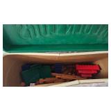 Lincoln Logs, Atlas Tea Set, Cat Perfume Bottle