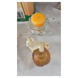 Lincoln Logs, Atlas Tea Set, Cat Perfume Bottle