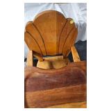 Vintage Wood High Chair, nice piece, sturdy