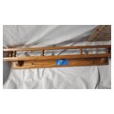 End Table, Santa, Plate Shelf