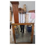 Mirror, Plant Stand, Pillar