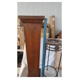 Mirror, Plant Stand, Pillar