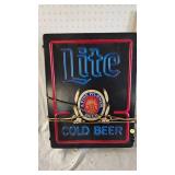 Miller Light Neon Sign-Works
