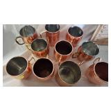 Copper Moscow Mule Mug Lot