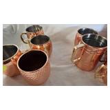 Copper Moscow Mule Mug Lot