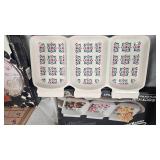 Threee-3 Section Condiment Platters