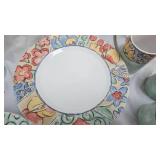 Corelle Dishes- 8 Plates,8 Salad Plates, 7 Cups