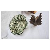 Coffee Grinder, Texas Pottery, Decorative Brass Eagle