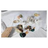Royal Copleyy Ducks, Gerold & Co Porcelain Birds and Misc
