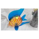 Glass Fish Sculpture-Very Unique Piece