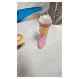 Glass Fish Sculpture-Very Unique Piece