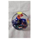 Lot of Four Paperweights as Shown