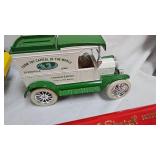 Carquest and Farm Toy Capital of the World Coin Banks, Tonka Dozer, Etch a Sketch