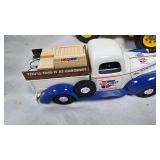 Carquest and Farm Toy Capital of the World Coin Banks, Tonka Dozer, Etch a Sketch