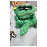 Turtle Planter, Murano Glass Fish, Paperweight, Etc