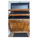 Vintage Dental Medical Box with Drawers-Cool Piece