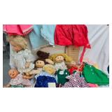 Baby Dolls and Doll Clothes as pictured