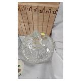 Texas Ware Bowls and Various, Glass Art Apple, Etc