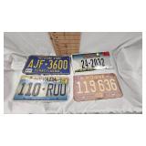 Lot of License Plates