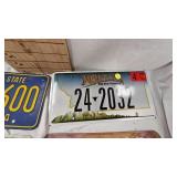 Lot of License Plates