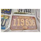 Lot of License Plates