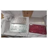 Lot of License Plates