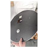 Sterling and Noble Clock and 2 Boxes Asst VHS tapes