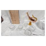 Sugar/Creamer, Various Glass, Murano Glass Fish