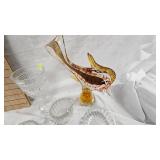 Sugar/Creamer, Various Glass, Murano Glass Fish