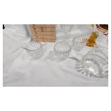 Sugar/Creamer, Various Glass, Murano Glass Fish