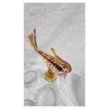 Sugar/Creamer, Various Glass, Murano Glass Fish