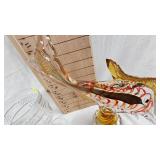 Sugar/Creamer, Various Glass, Murano Glass Fish